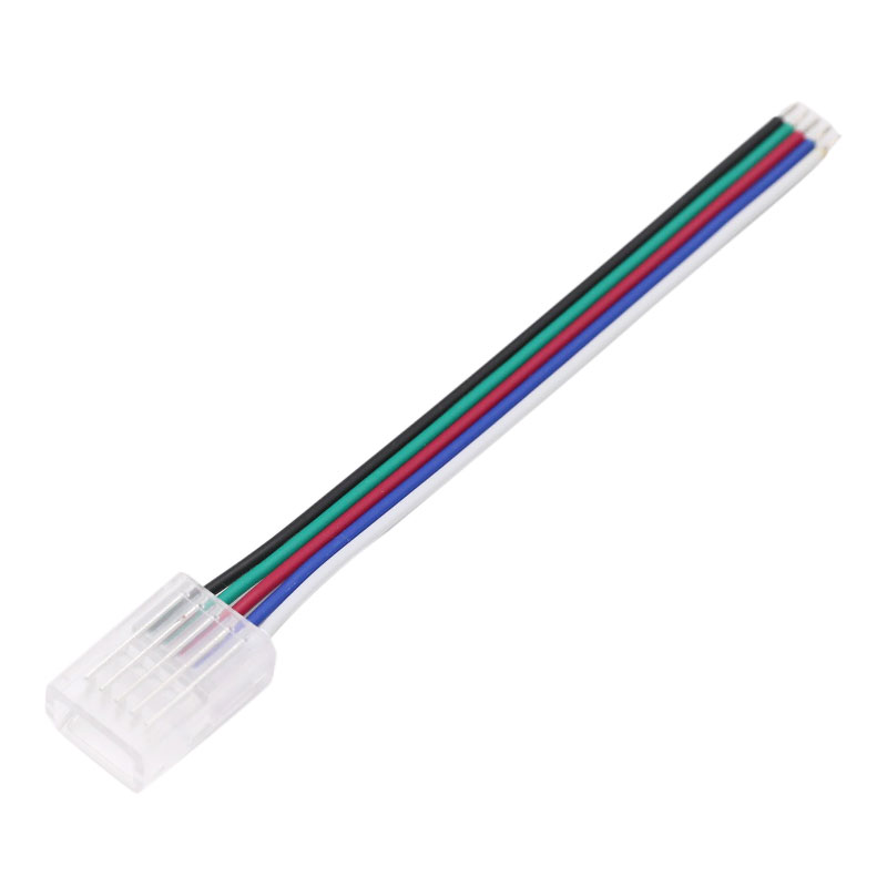 5P LED Strip Connector - Strip to Wire - For RGBW SMD LED Strip 5P LED Strip Connector - Strip to Wire - For RGBW SMD LED Strip